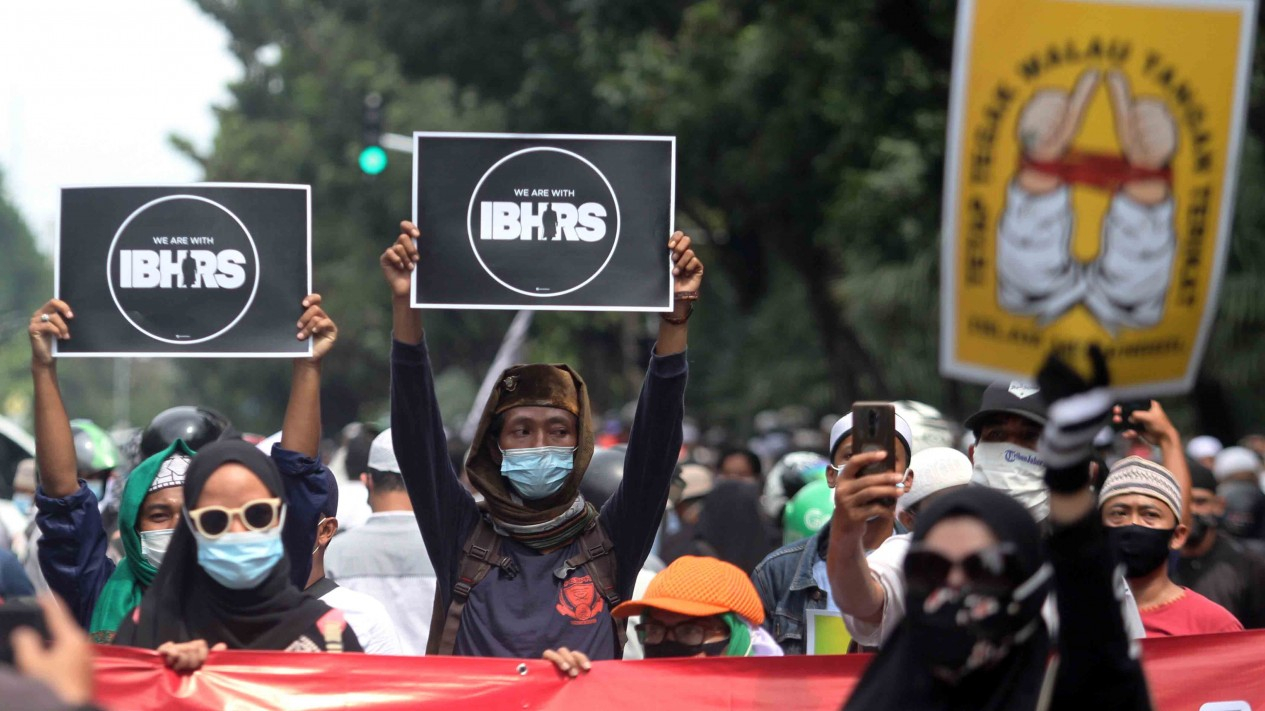 Aksi 1812 di Patung Kuda