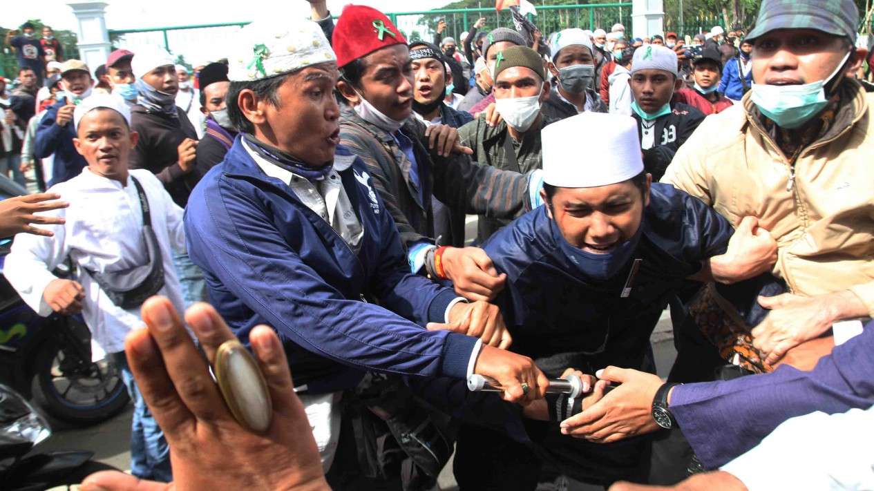 Pendemo 1812 Ditangkap