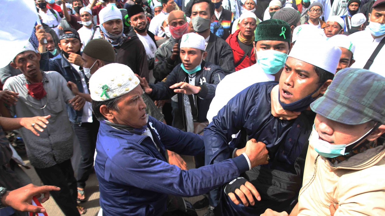 Pendemo 1812 Ditangkap