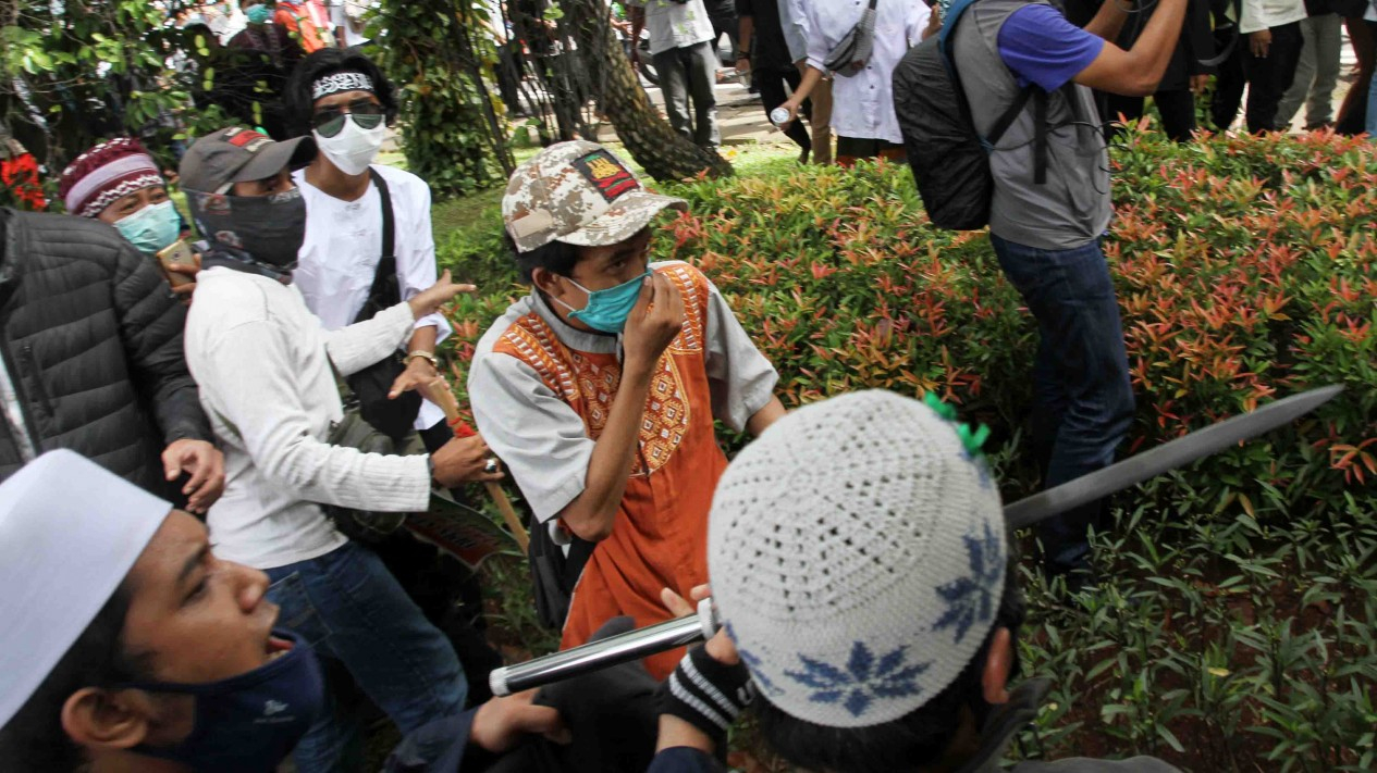 Pendemo 1812 Ditangkap
