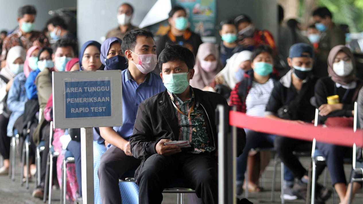 Penumpang Kereta Wajib Rapid Test Antigen