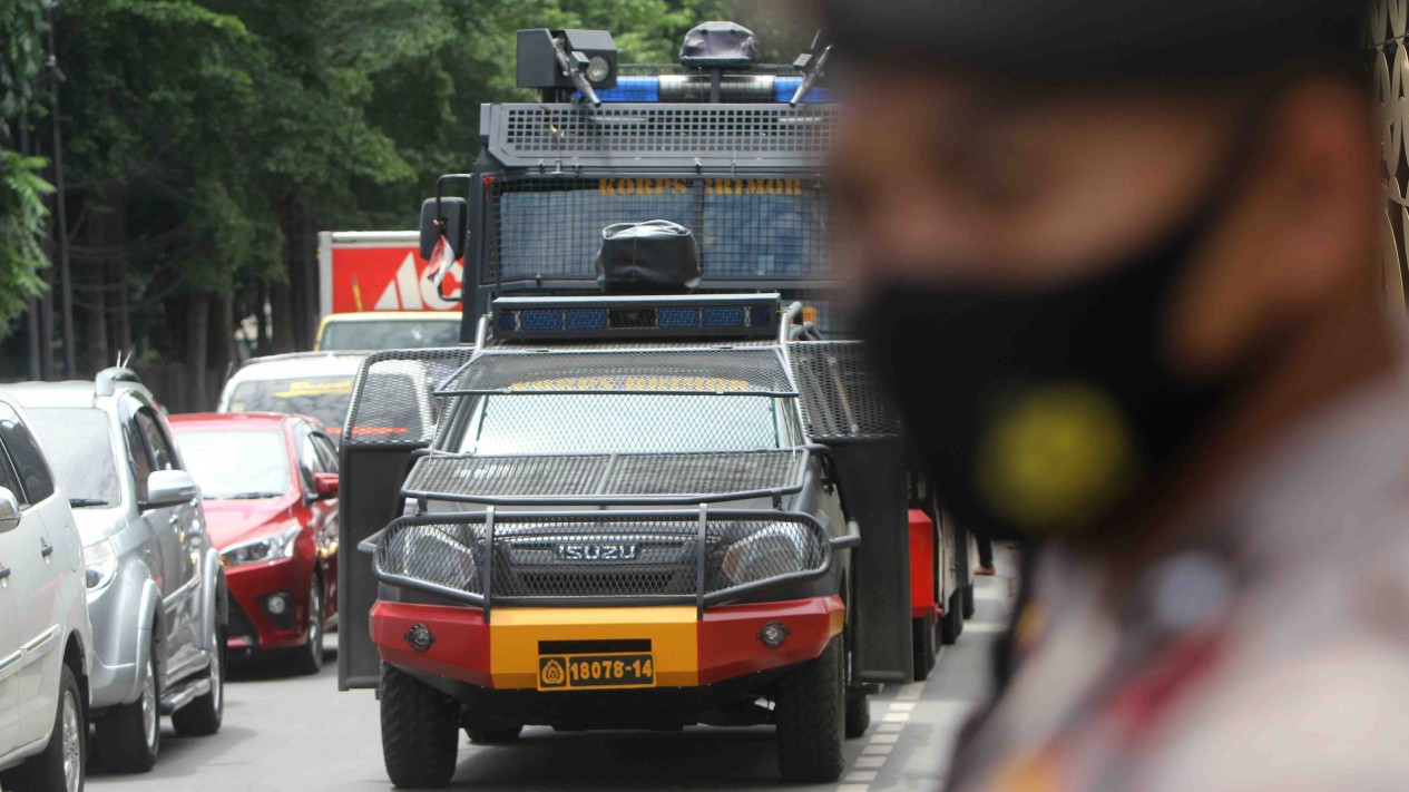 Polisi Jaga Ketat Sidang Praperadilan Habib Rizieq