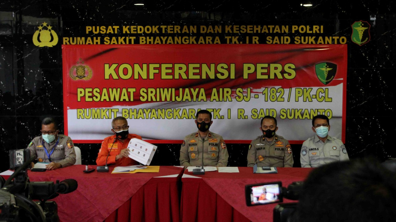 Satu Jasad Penumpang Sriwijaya Air Teridentifikasi