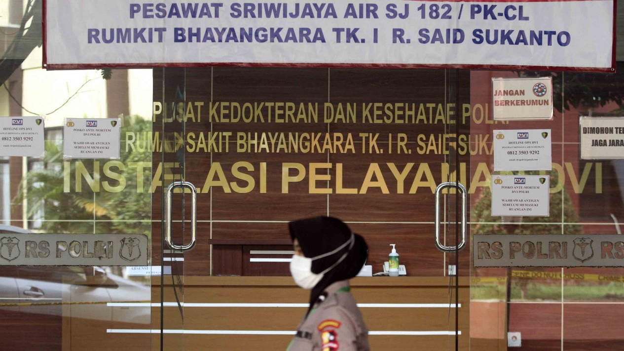 Proses Identifikasi Korban Sriwijaya Air