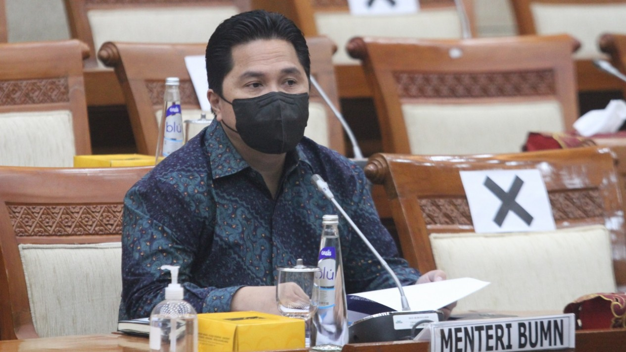 Erick Thohir Bahas Pembelian Vaksin dengan DPR
