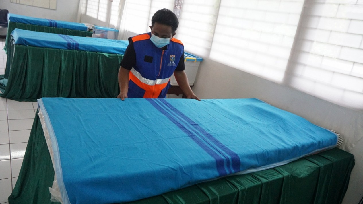 Ruang Karang Taruna Diubah Tempat Isolasi Covid-19