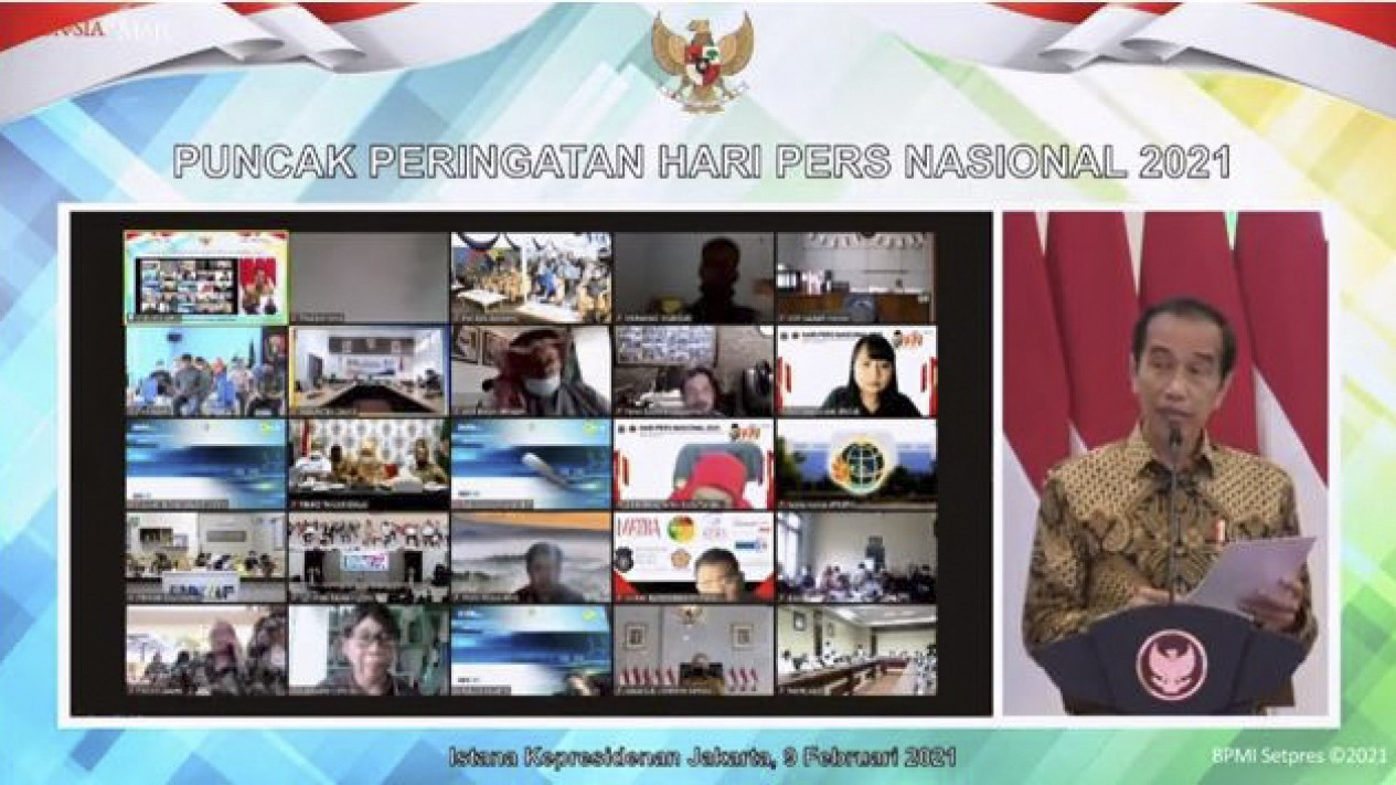 Peringatan Hari Pers Nasional 2021