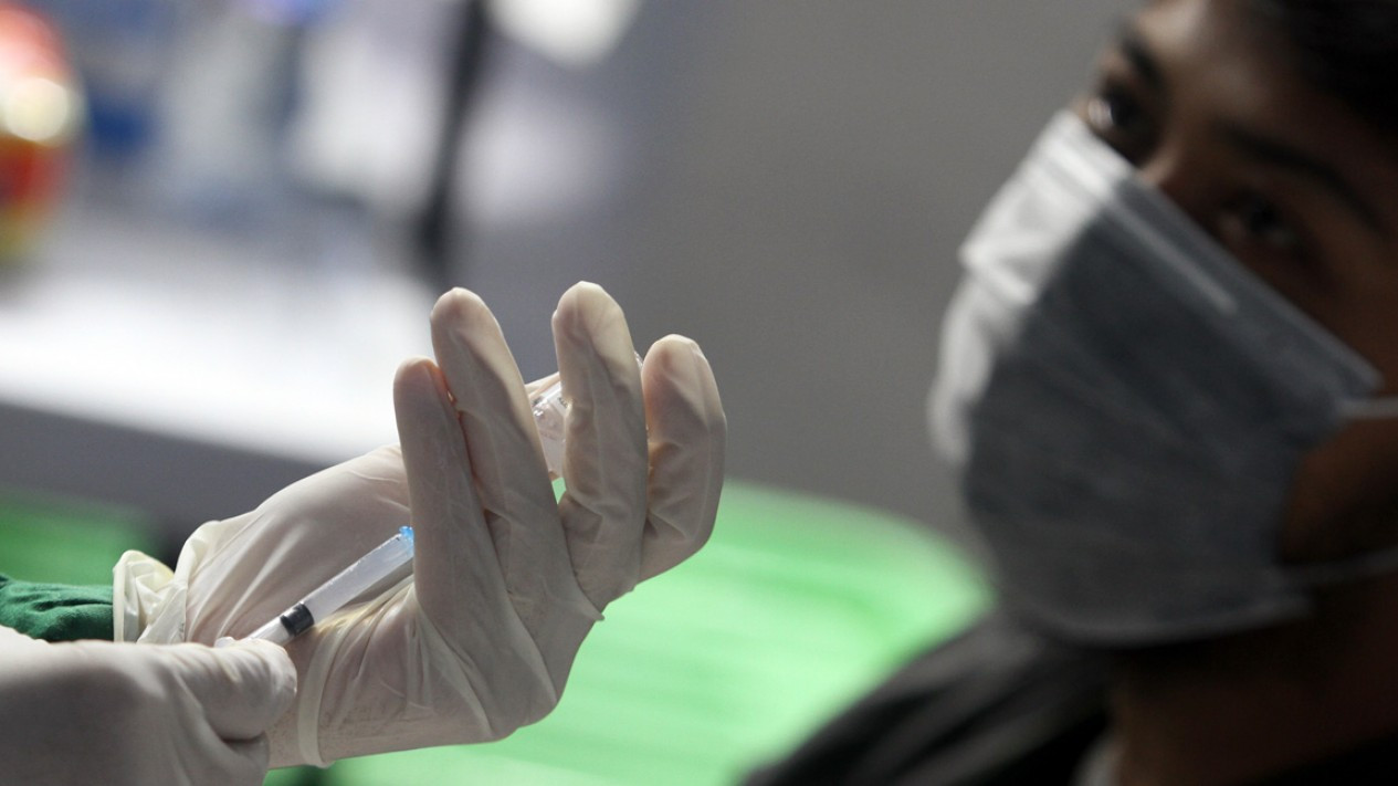 Ribuan Awak Media Divaksin Covid-19