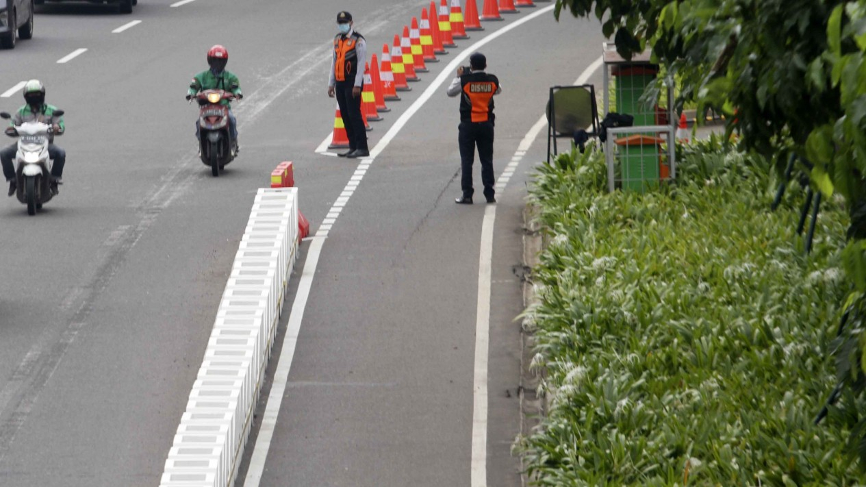 Jalur Permanen Khusus Sepeda