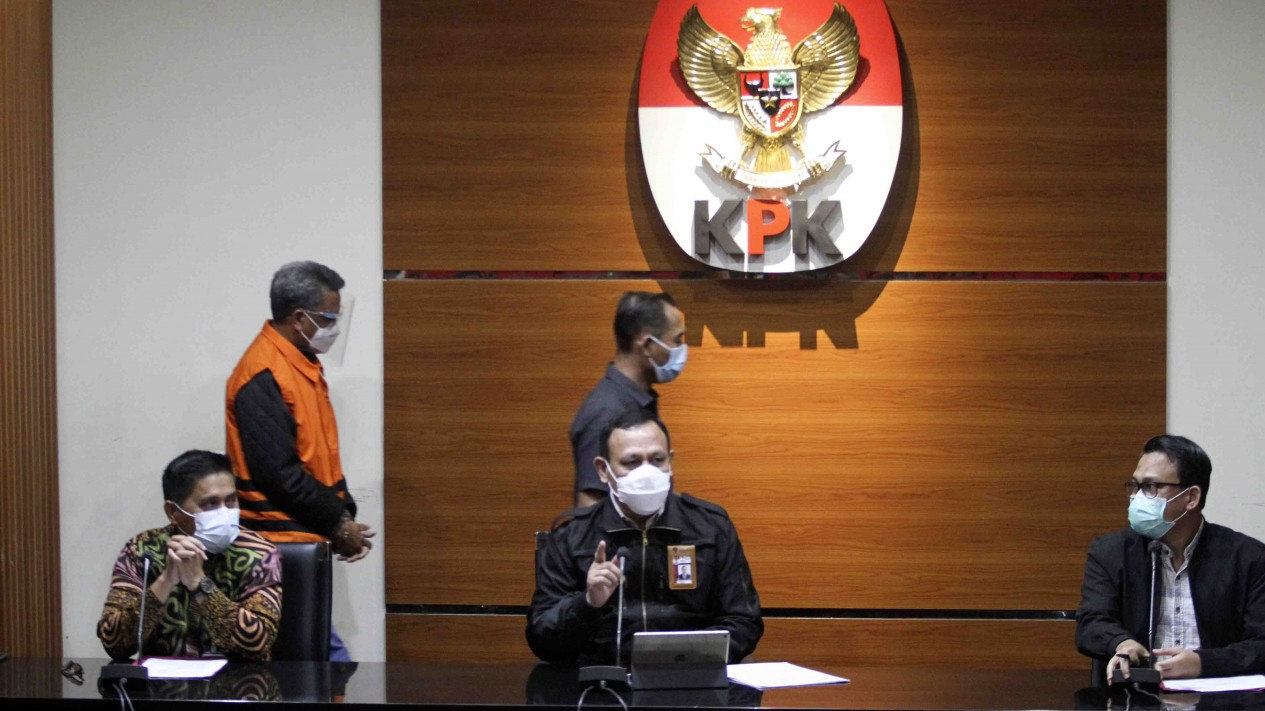 KPK Tangkap Gubernur Sulsel Nurdin Abdullah