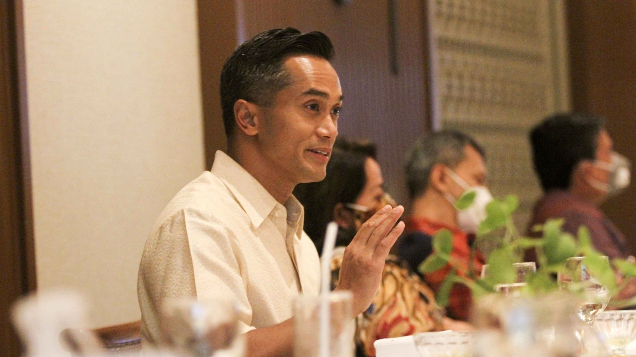 Silaturahim dan Ramah Tamah Anindya Bakrie