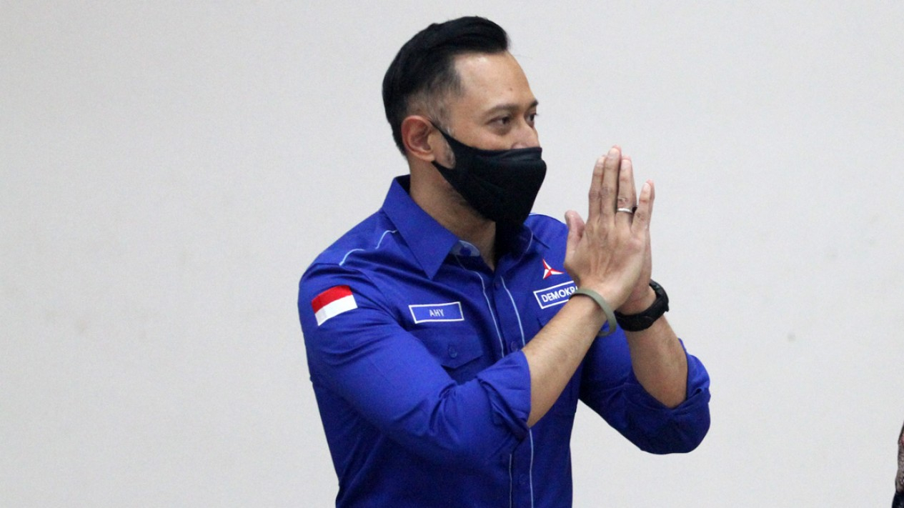 AHY Sambangi KPU