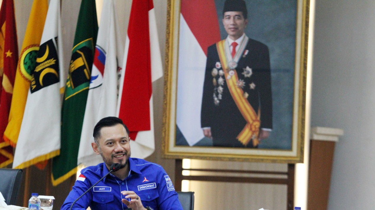 AHY Sambangi KPU