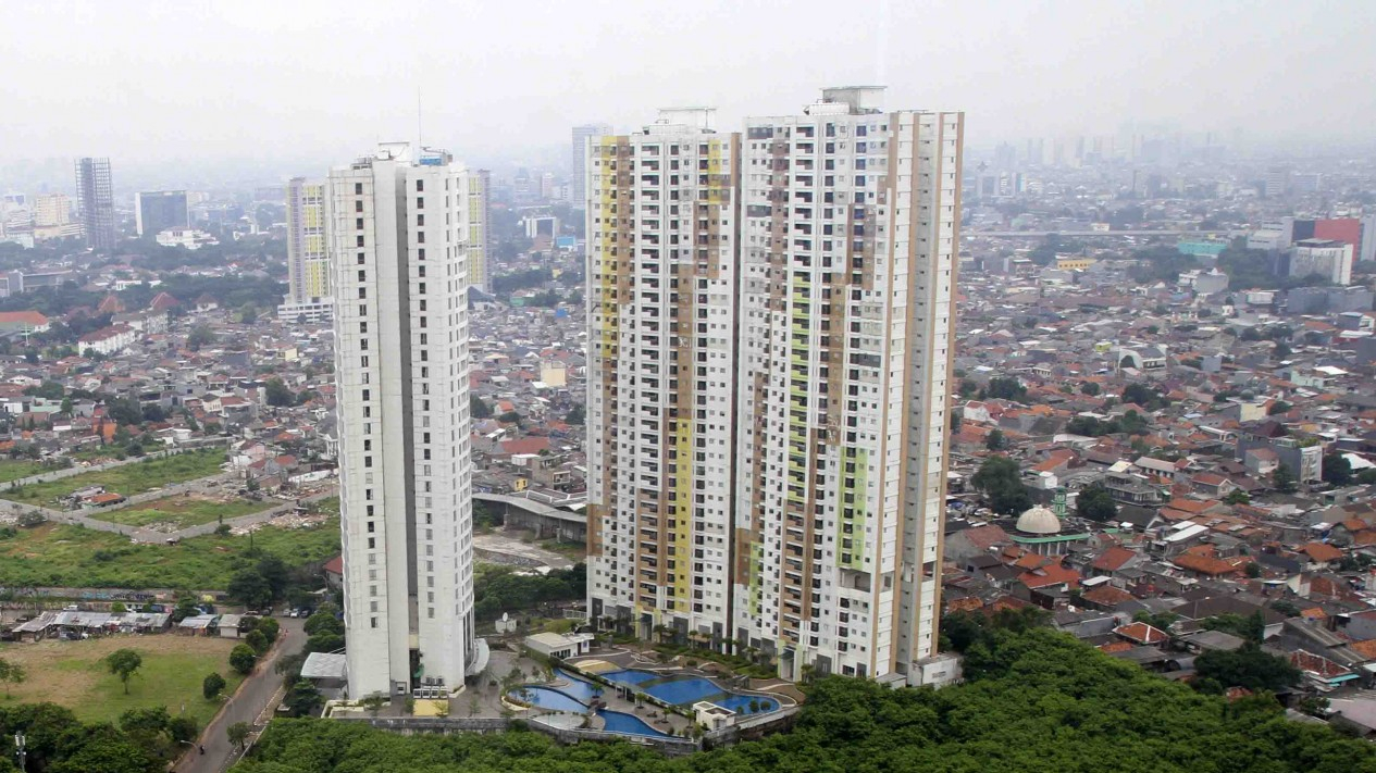 Hunian Vertikal Marak di Jakarta