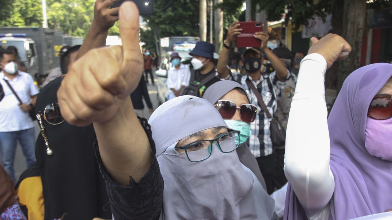 Habib Rizieq Shihab Disidang