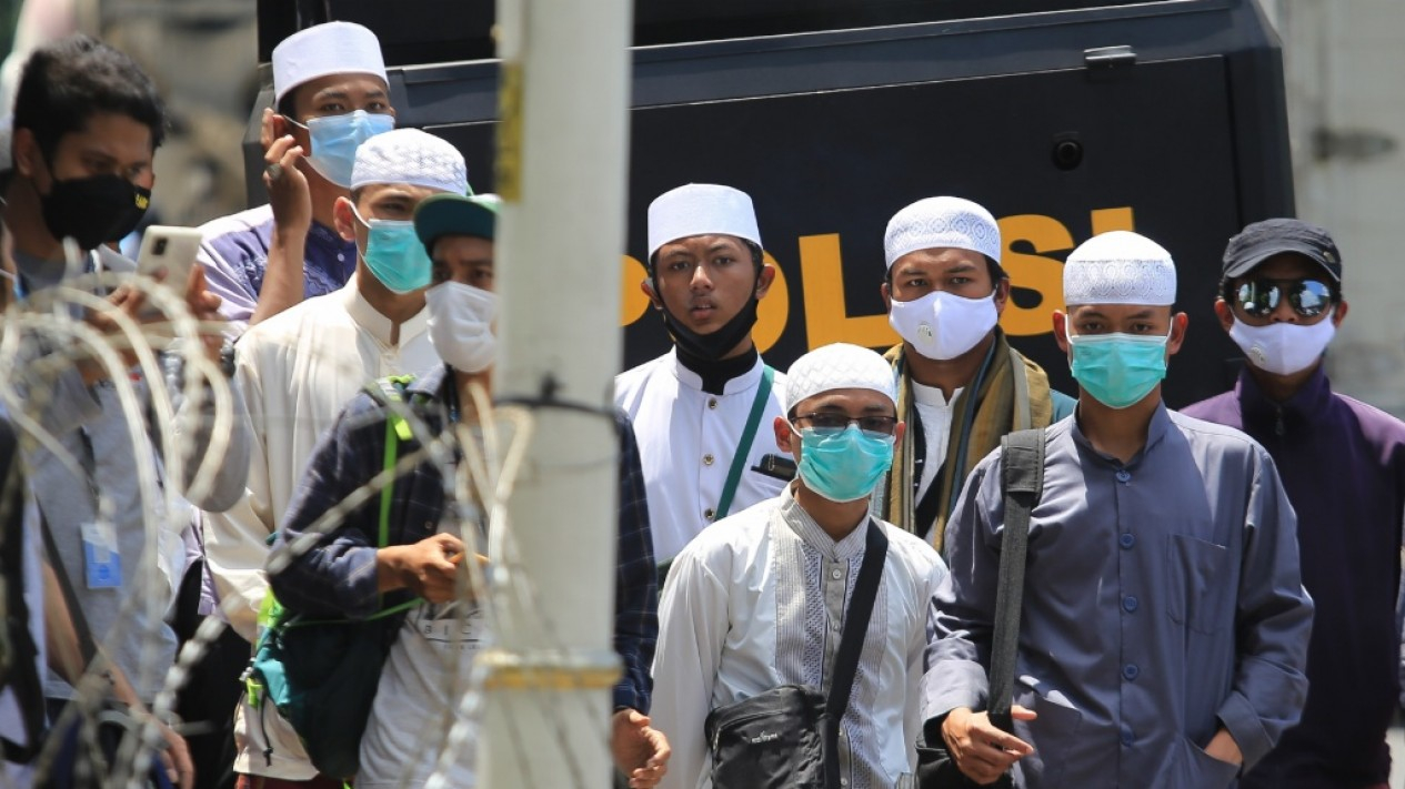 Sidang Habib Rizieq di Pengadilan Jakarta Timur