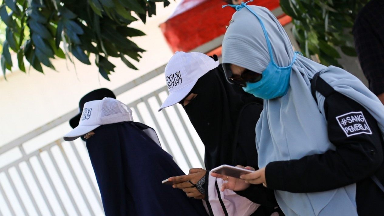 Sidang Habib Rizieq di Pengadilan Jakarta Timur