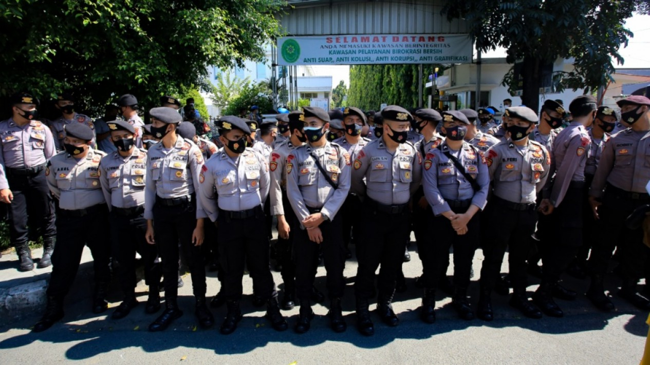 Sidang Habib Rizieq di Pengadilan Jakarta Timur