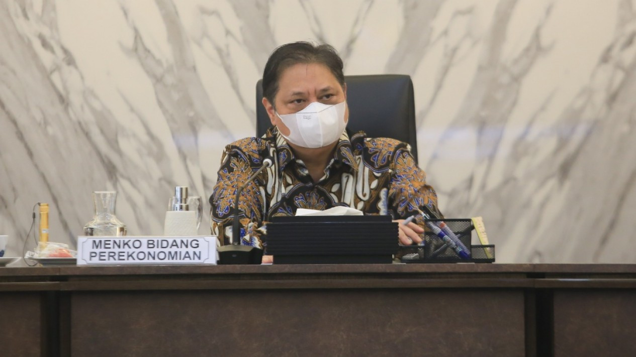 Anindya Bakrie Bertemu Menko Perekonomian Airlangga