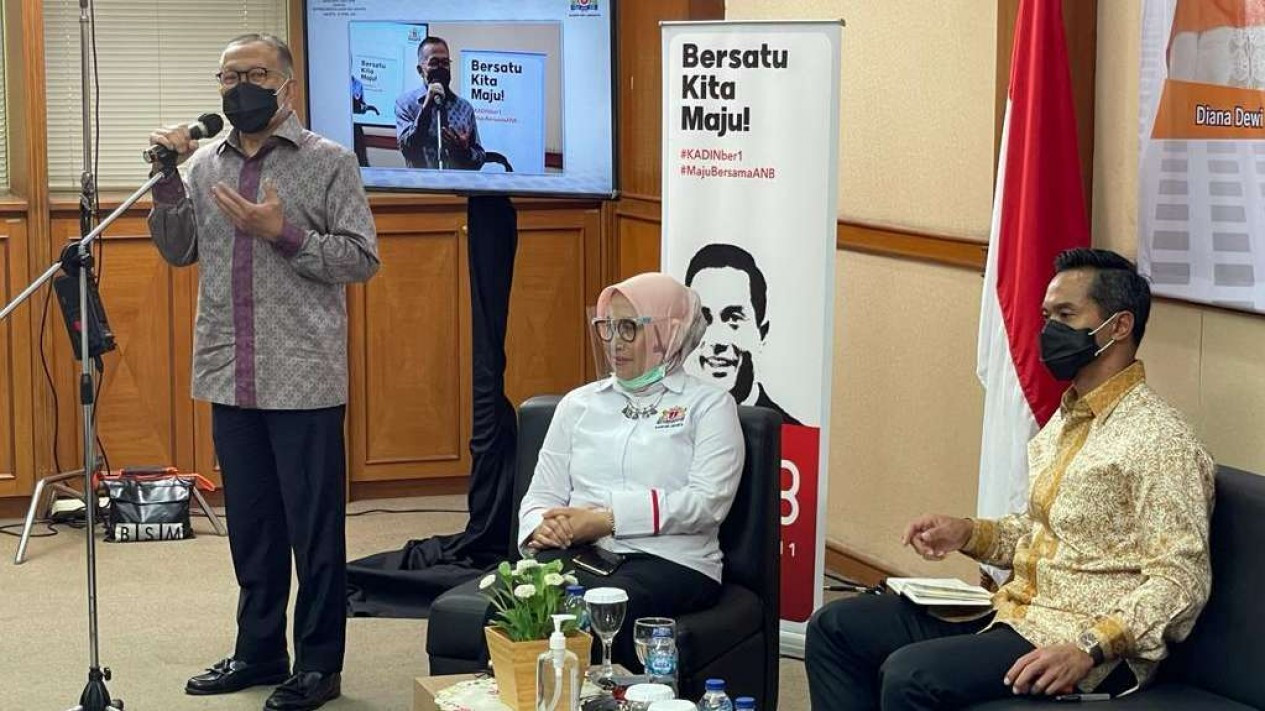 Silaturrahmi Anindya Bakrie ke Kadin DKI Jakarta