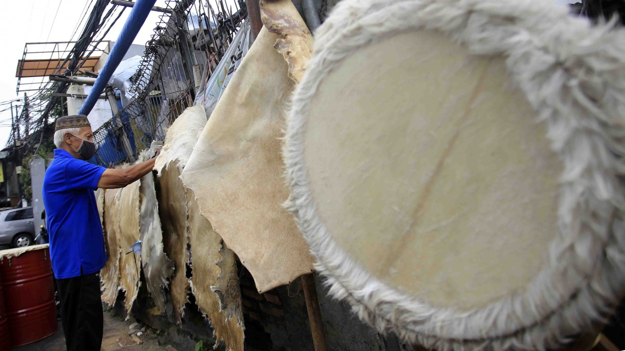 Penjualan Bedug Khas Ramadan