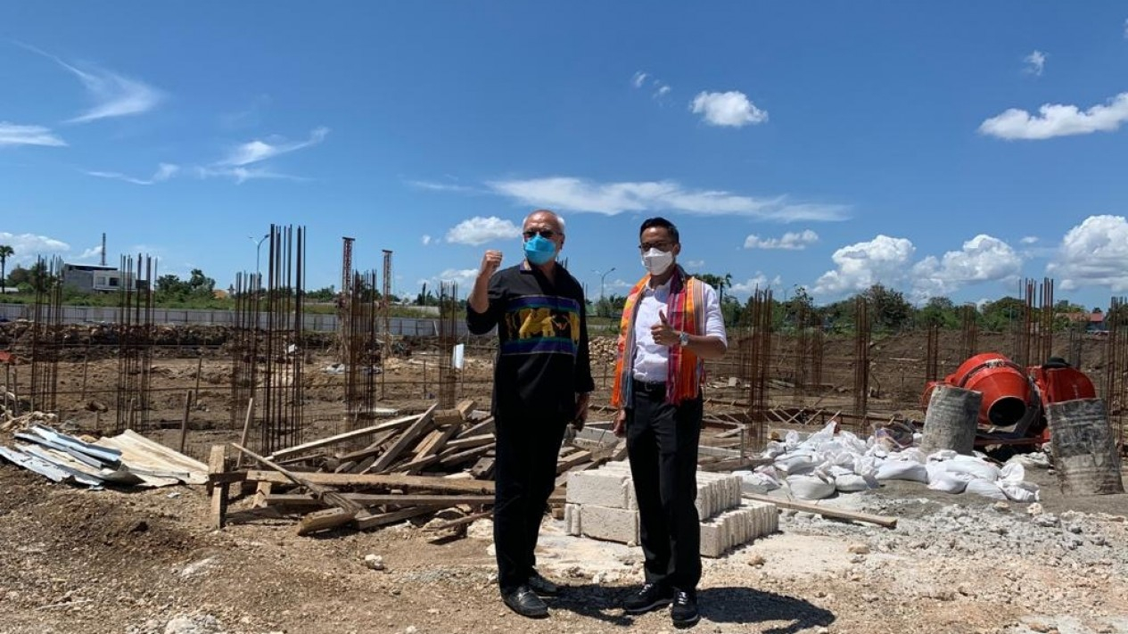 Calon Ketua Umum Anindya Bakrie Kunjungi NTT