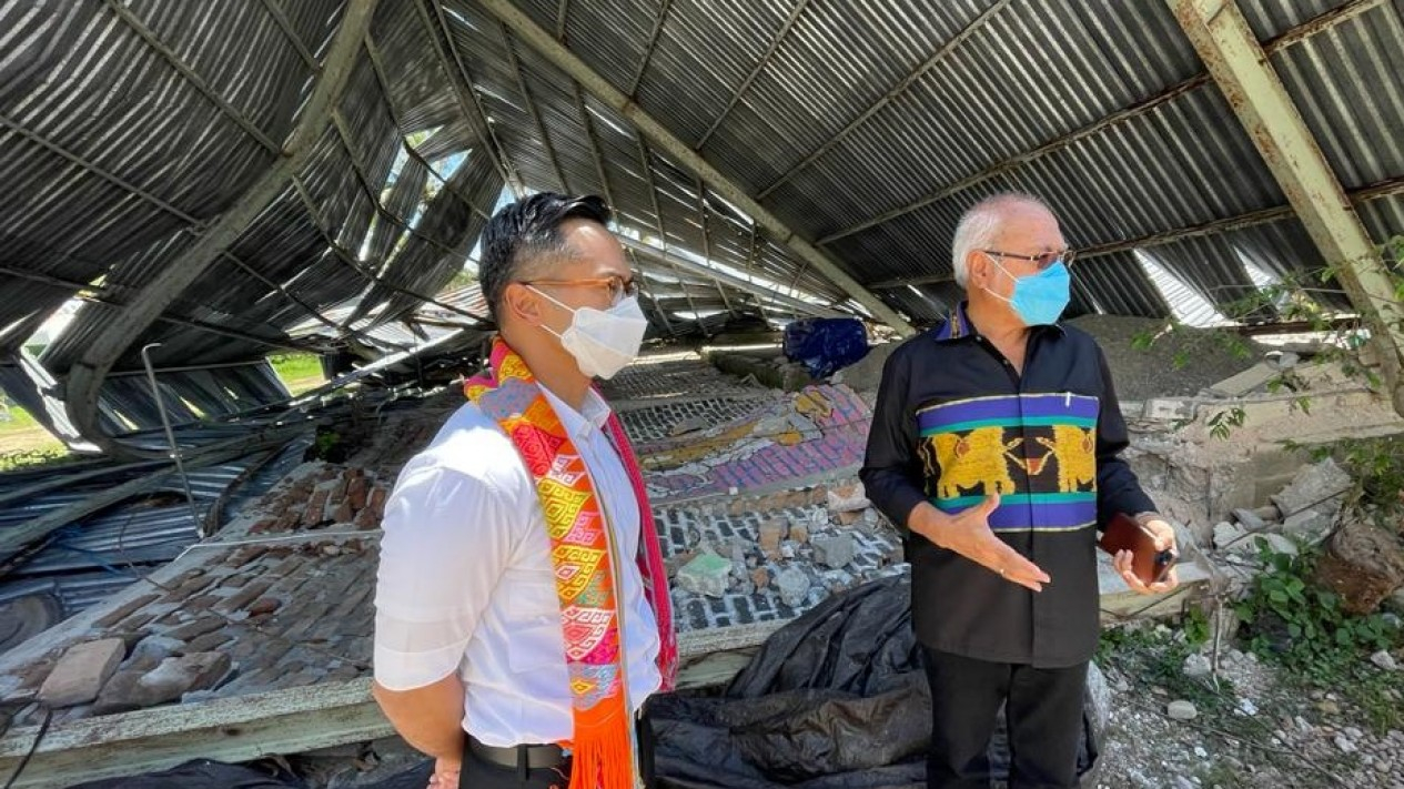 Calon Ketua Umum Anindya Bakrie Kunjungi NTT
