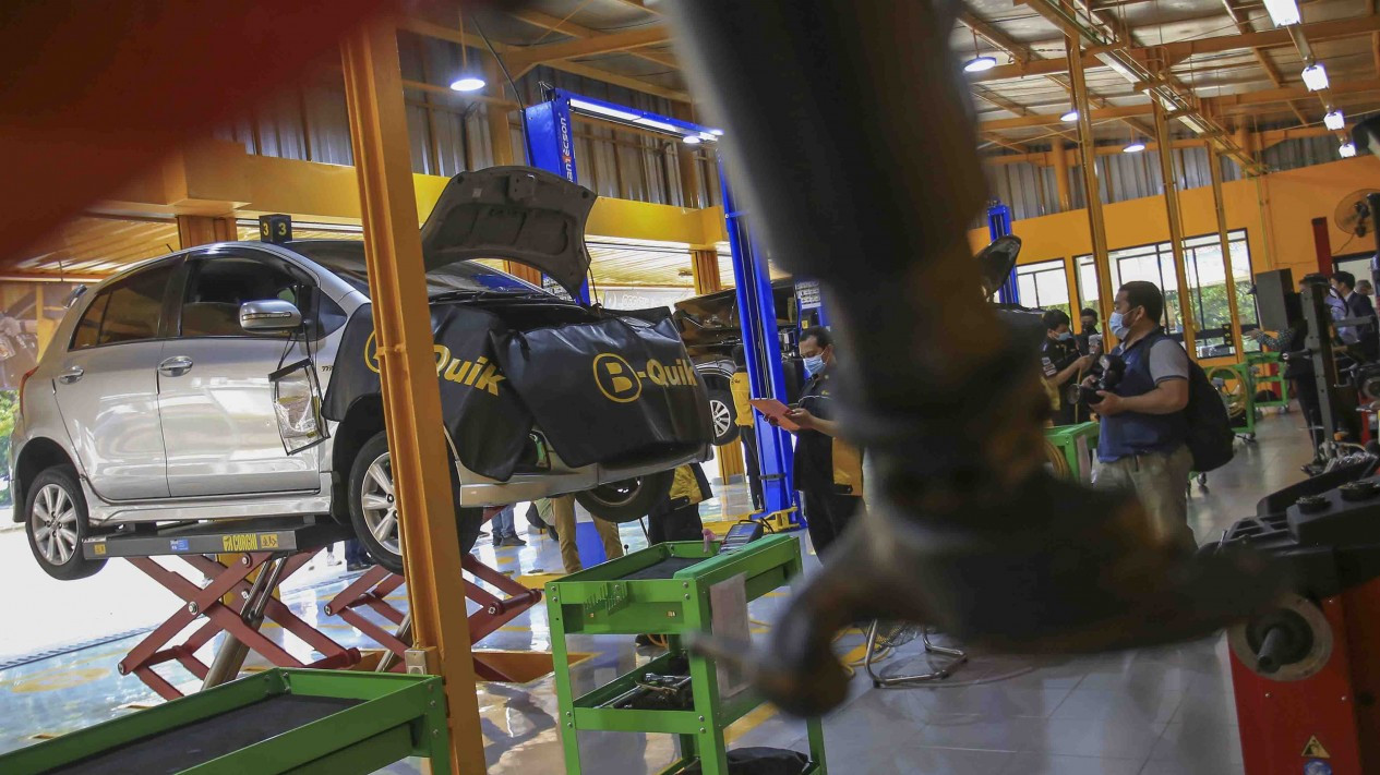 Service Mobil Kini Bisa di Mal