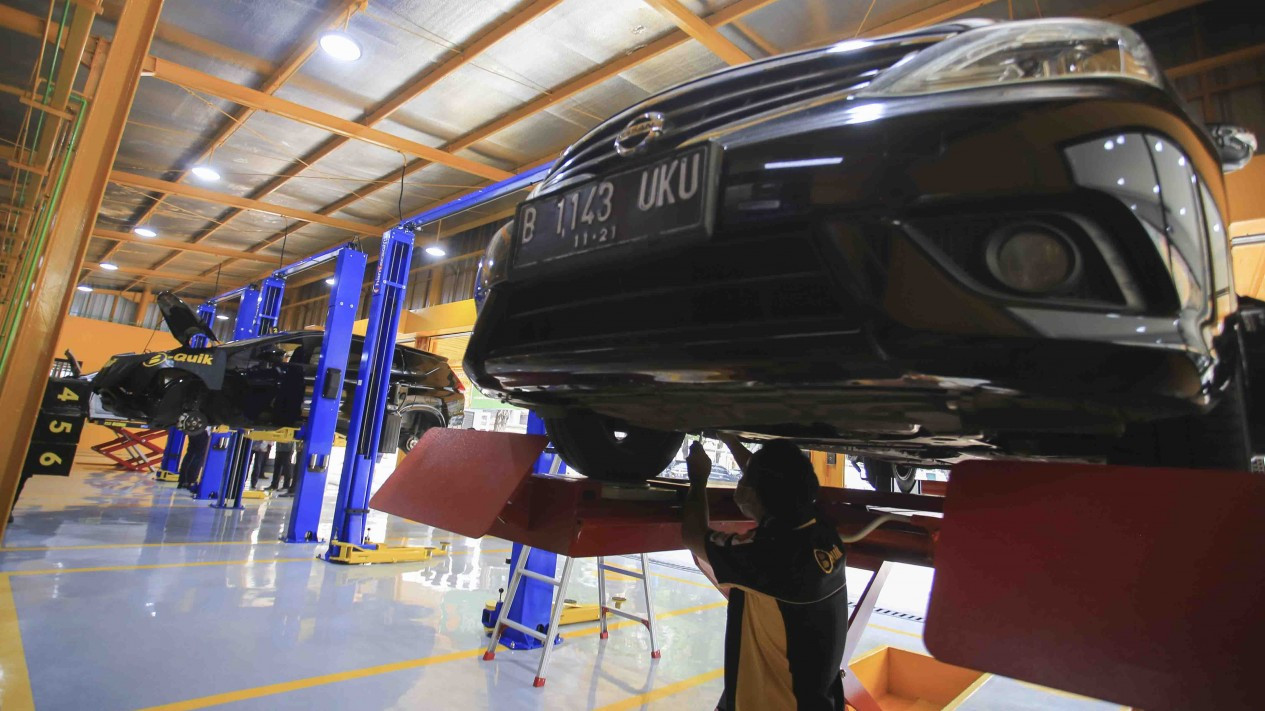 Service Mobil Kini Bisa di Mal