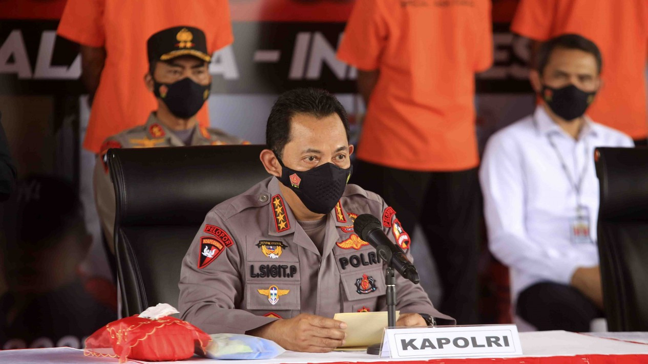 Pengungkapan Kasus Sabu 2,5 Ton