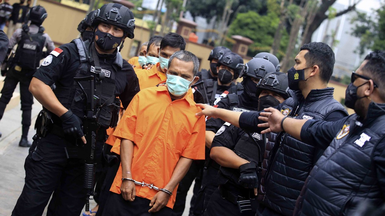 Penampakan Sabu 2,5 Ton Senilai Rp1,2 Triliun