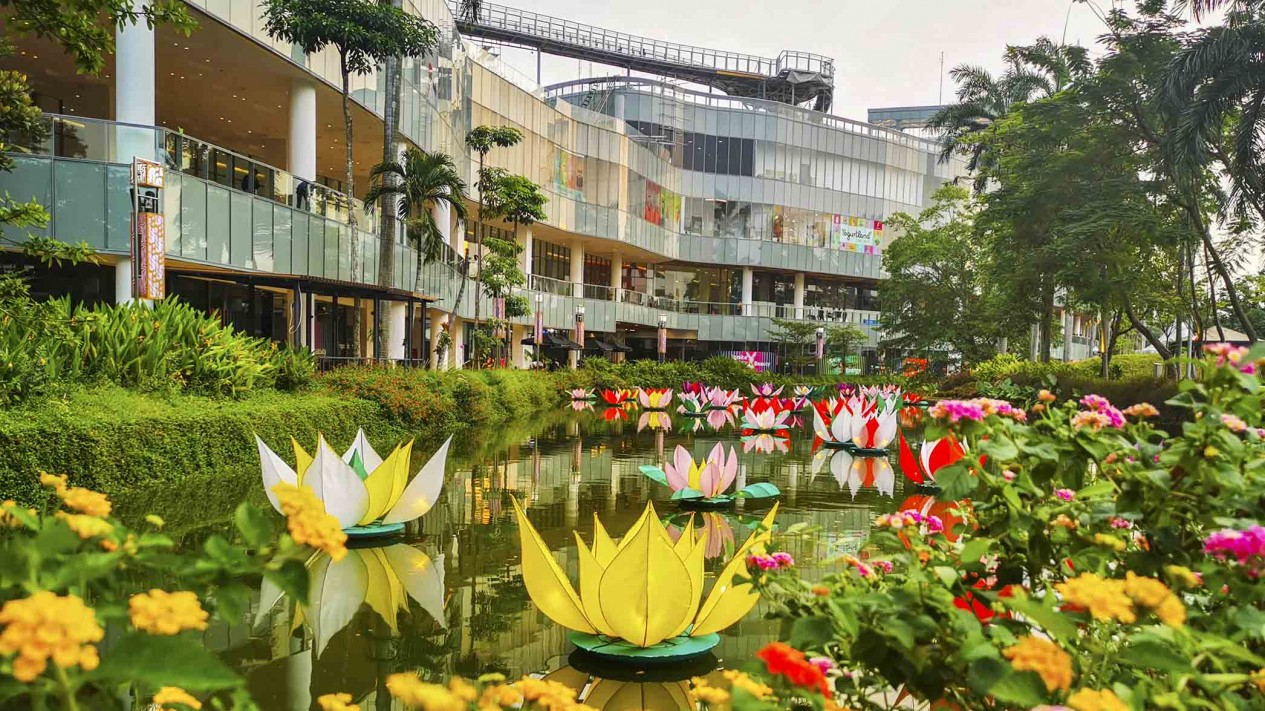 Ngabuburit di Taman Senayan Park yang Instagramable