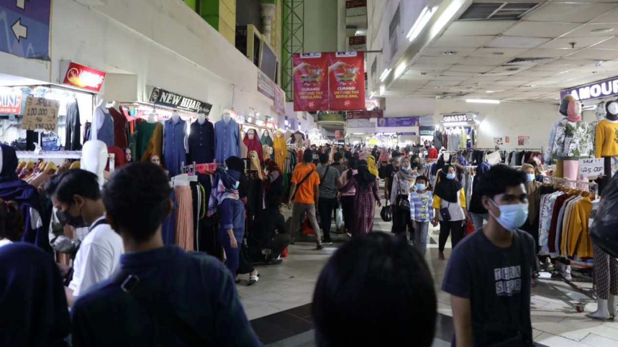 Penampakan Tanah Abang Usai Viral karena Membludak