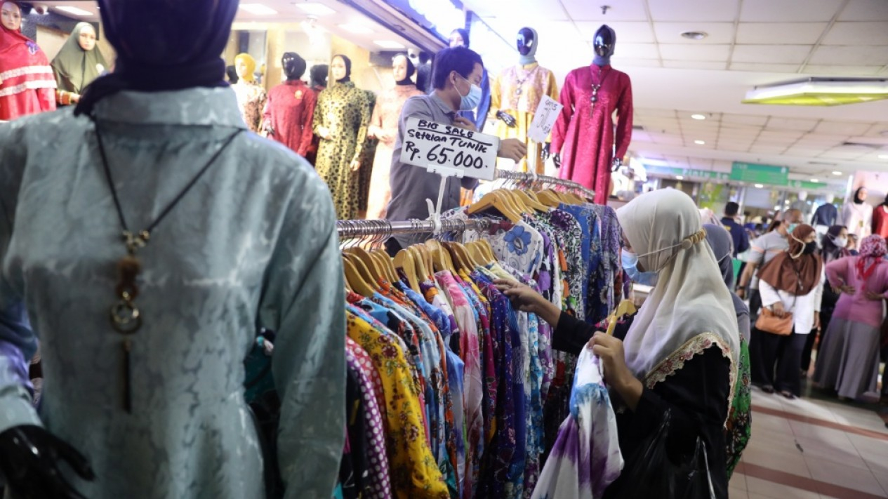 Penampakan Tanah Abang Usai Viral karena Membludak