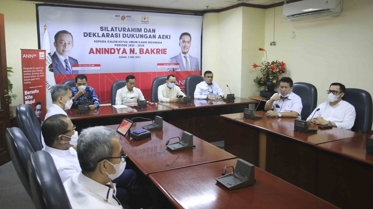 Pertemuan Anindya Bakrie dengan AEKI