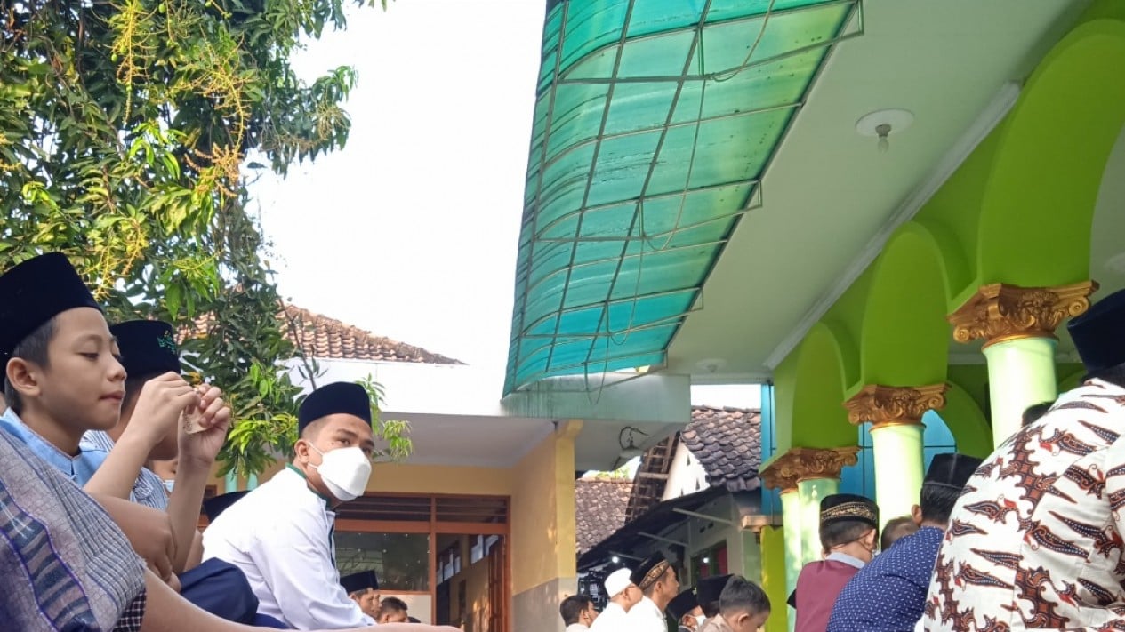 Salat Idul Fitri 1442 di Kampung Halaman