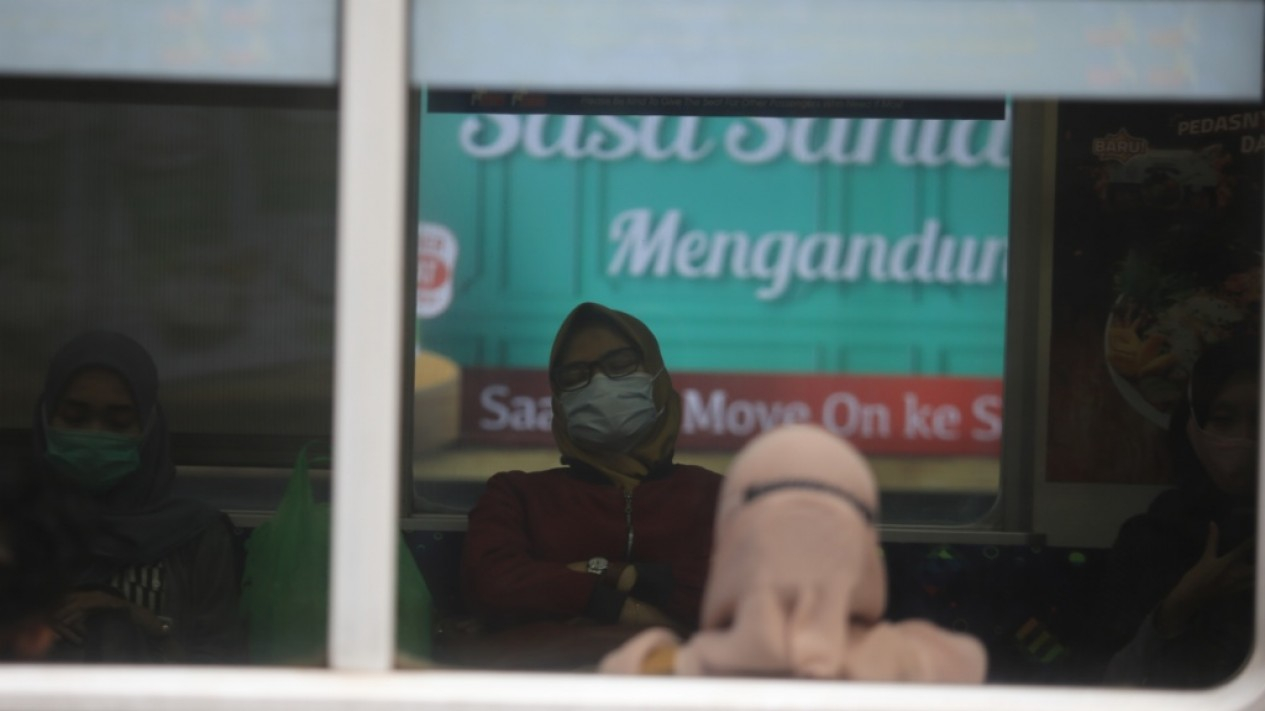 Aktivitas Karyawan Perkantoran Usai Libur Lebaran