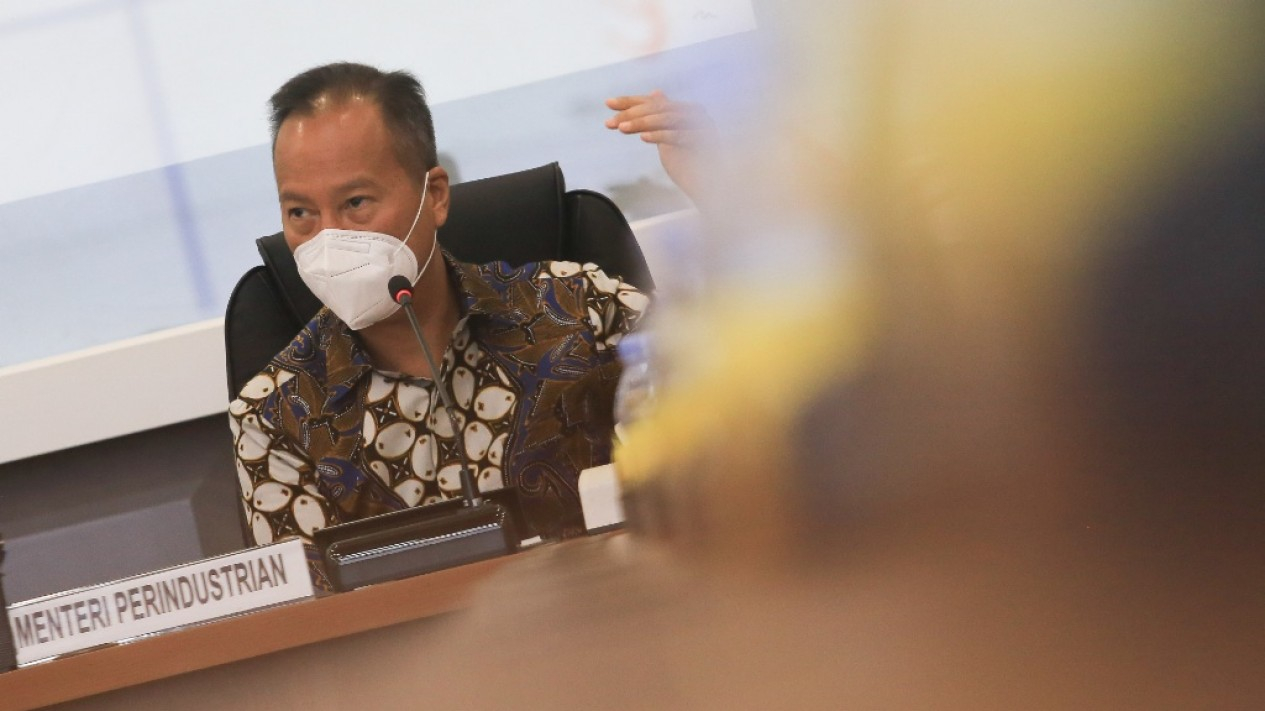 Anindya Bakrie Bersama Kadin Bertemu Menperin