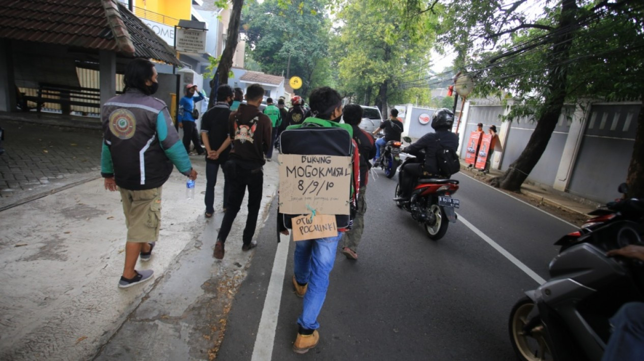 Demo Driver GoTo Gara-gara Insentif