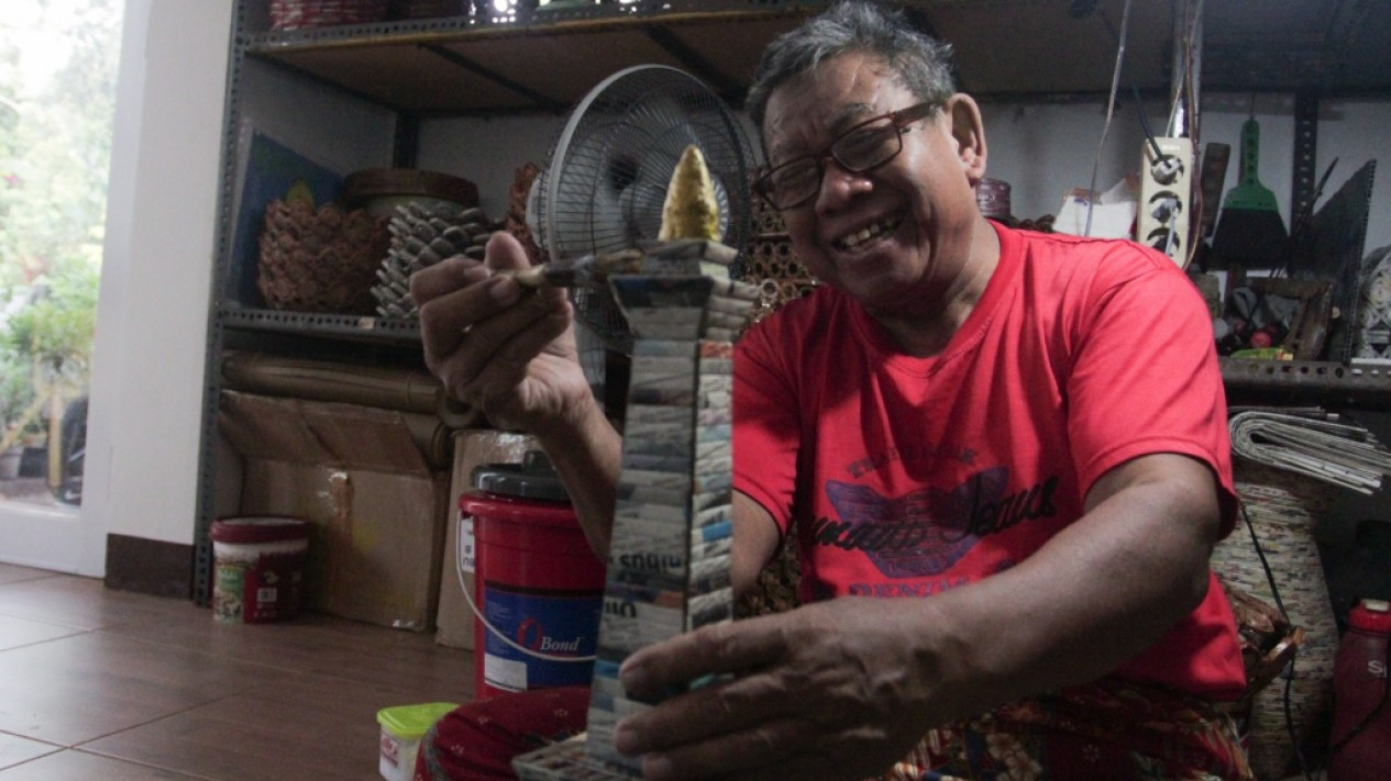 UMKM Kerajinan Miniatur Monas