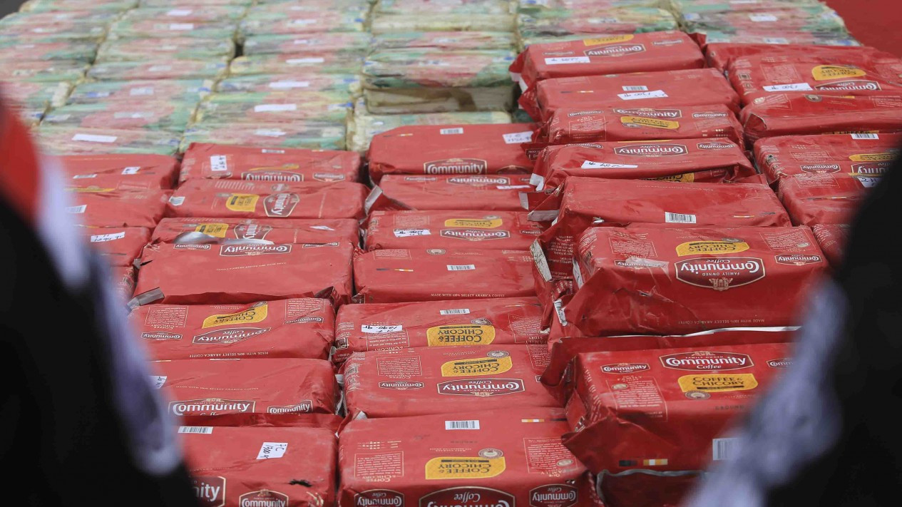 Polda Metro Bongkar 1,129 Ton Sabu Jaringan Timteng & Afrika