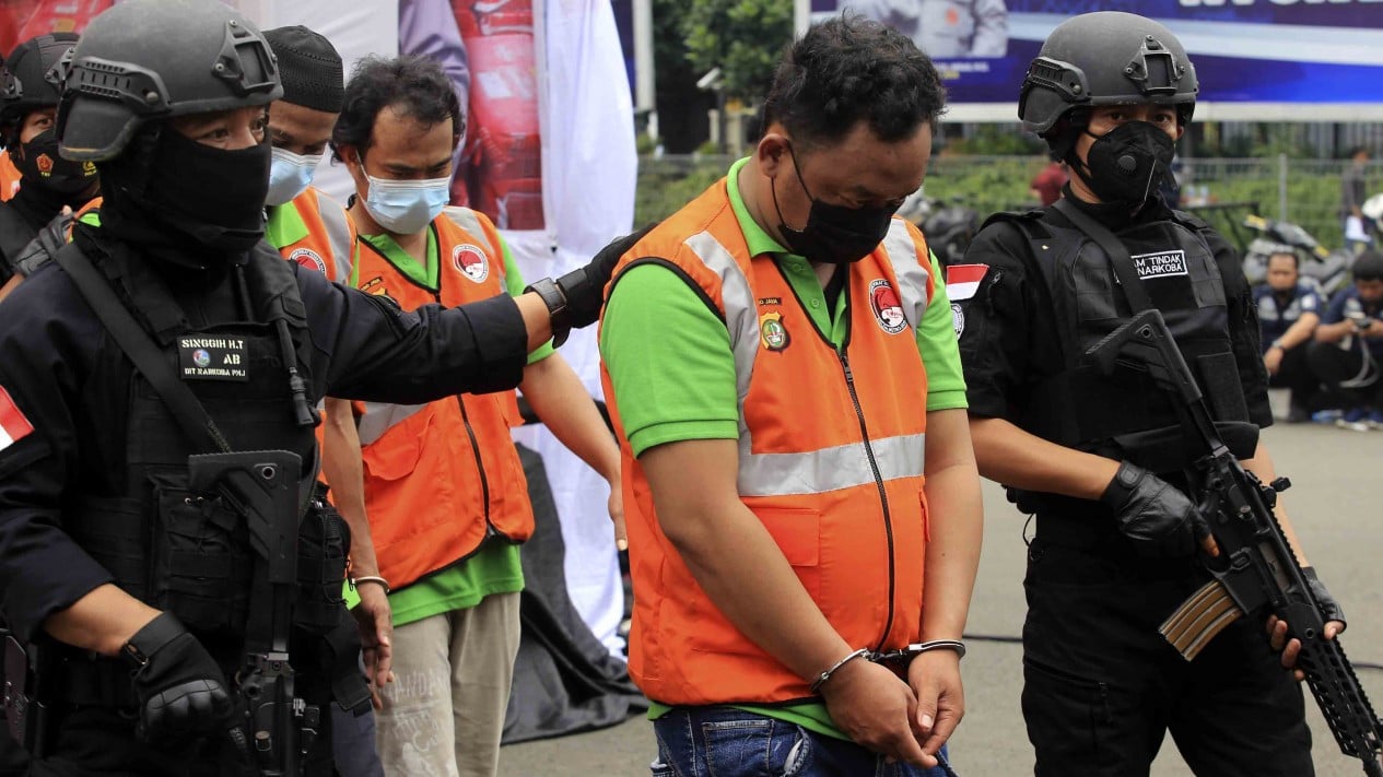 Polda Metro Bongkar 1,129 Ton Sabu Jaringan Timteng & Afrika