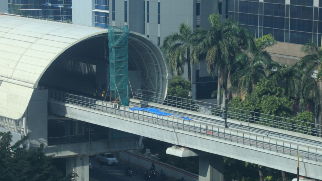 Progres Pembangunan LRT Jabodebek