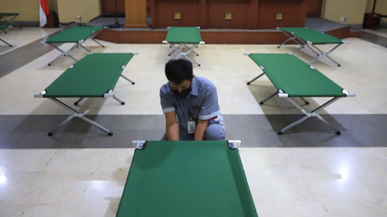 Ruang Serbaguna di Kantor Walikota Jaksel Jadi Tempat Isoman