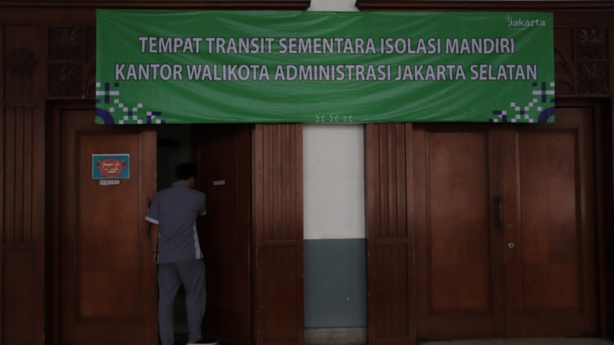 Ruang Serbaguna di Kantor Walikota Jaksel Jadi Tempat Isoman