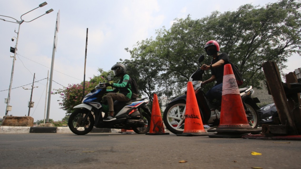 Nekat Terobos Jalur Penyekatan