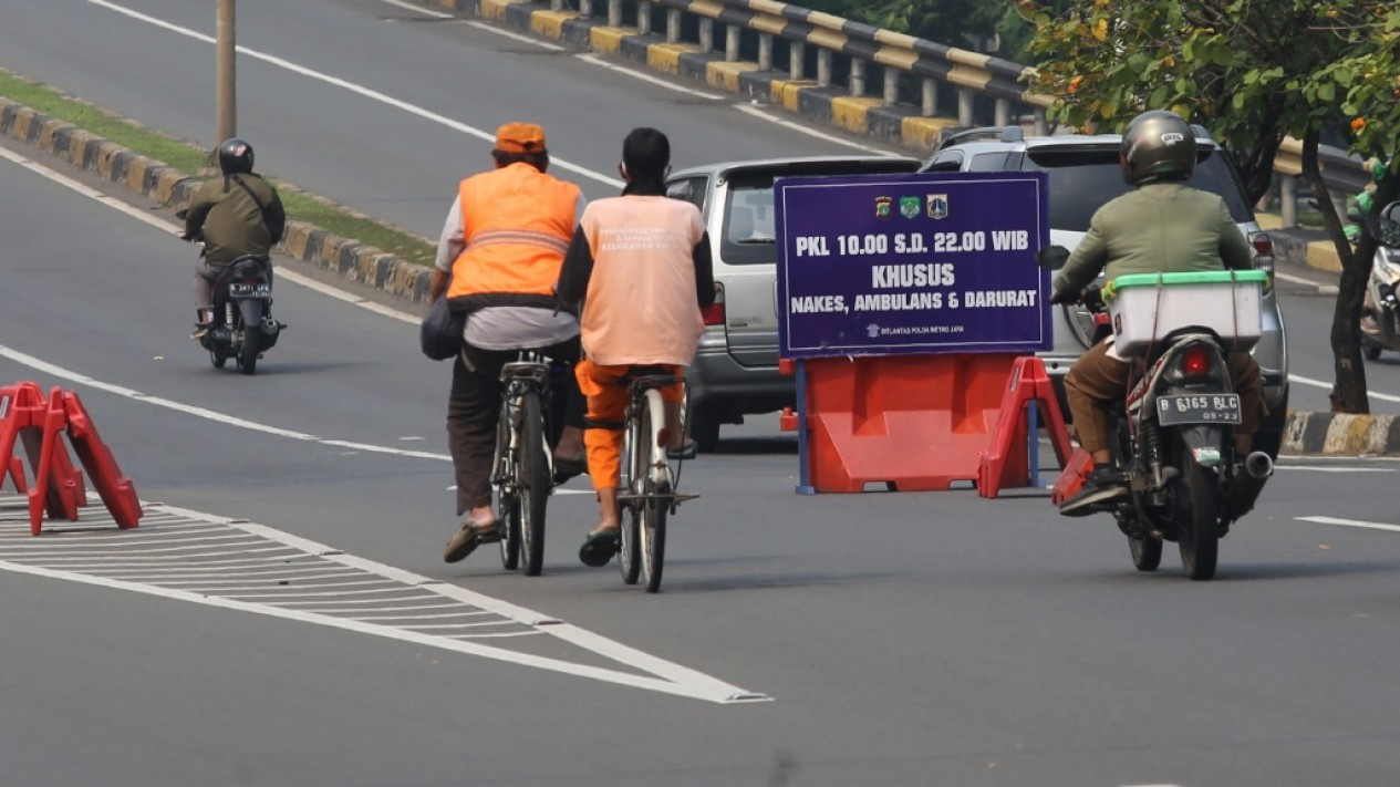 Nekat Terobos Jalur Penyekatan