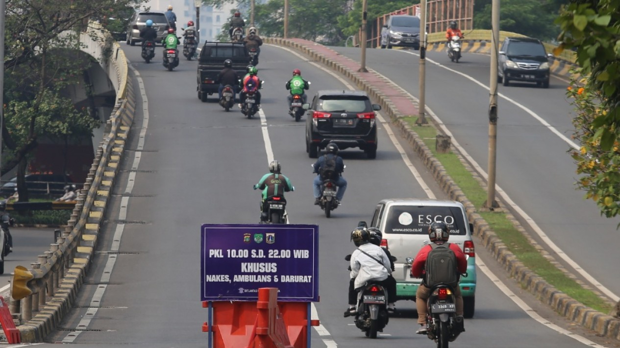Nekat Terobos Jalur Penyekatan