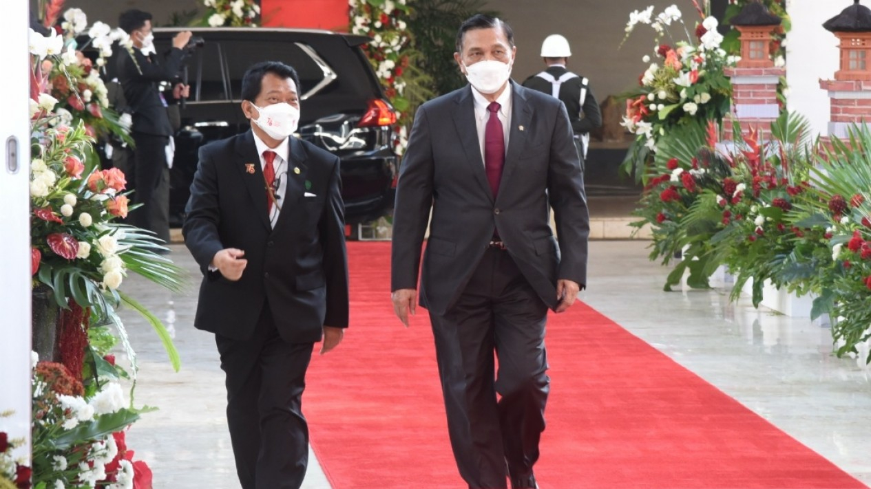 Petinggi Negara Hadiri Sidang Tahunan MPR RI