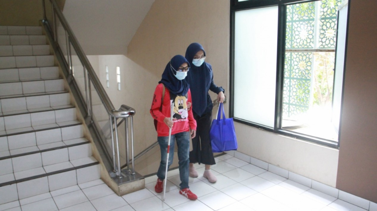 Masa Perkenalan Kampus Bagi Mahasiswa Tunanetra